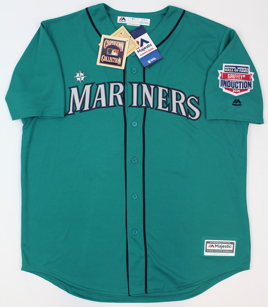 Ken Griffey Jr. Signed Mariners Jersey Inscribed "HOF 16" (TriStar