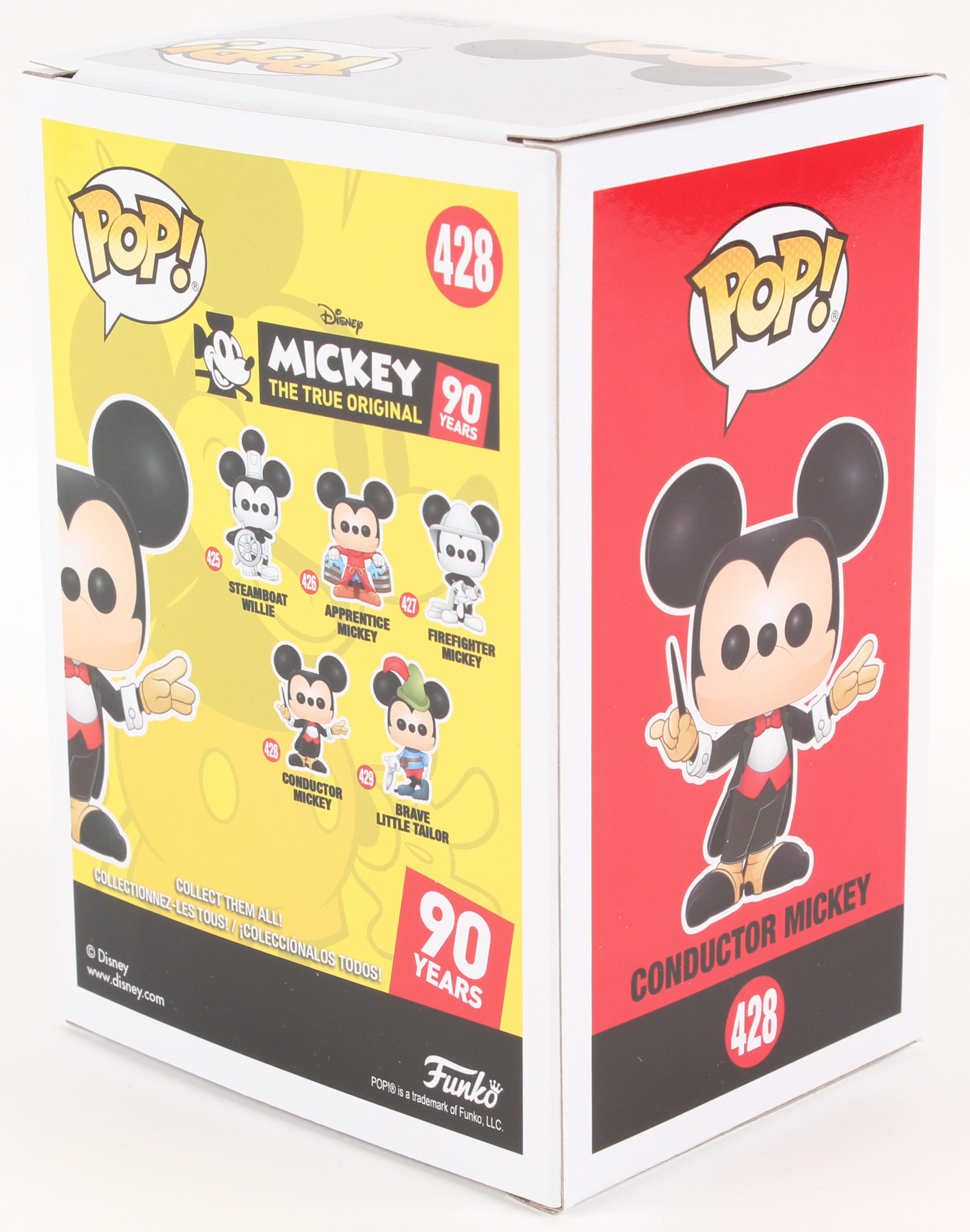 Bret Iwan Signed & Inscribed Mickey Mouse Conductor Mickey Disney #428 Funko Pop! Vinyl Figure (PA COA) at PristineAuction.com Bret Iwan Signed & Inscribed Mickey Mouse Conductor Mickey Disney #428 Funko Pop! Vinyl Figure (PA COA) at PristineAuction.com