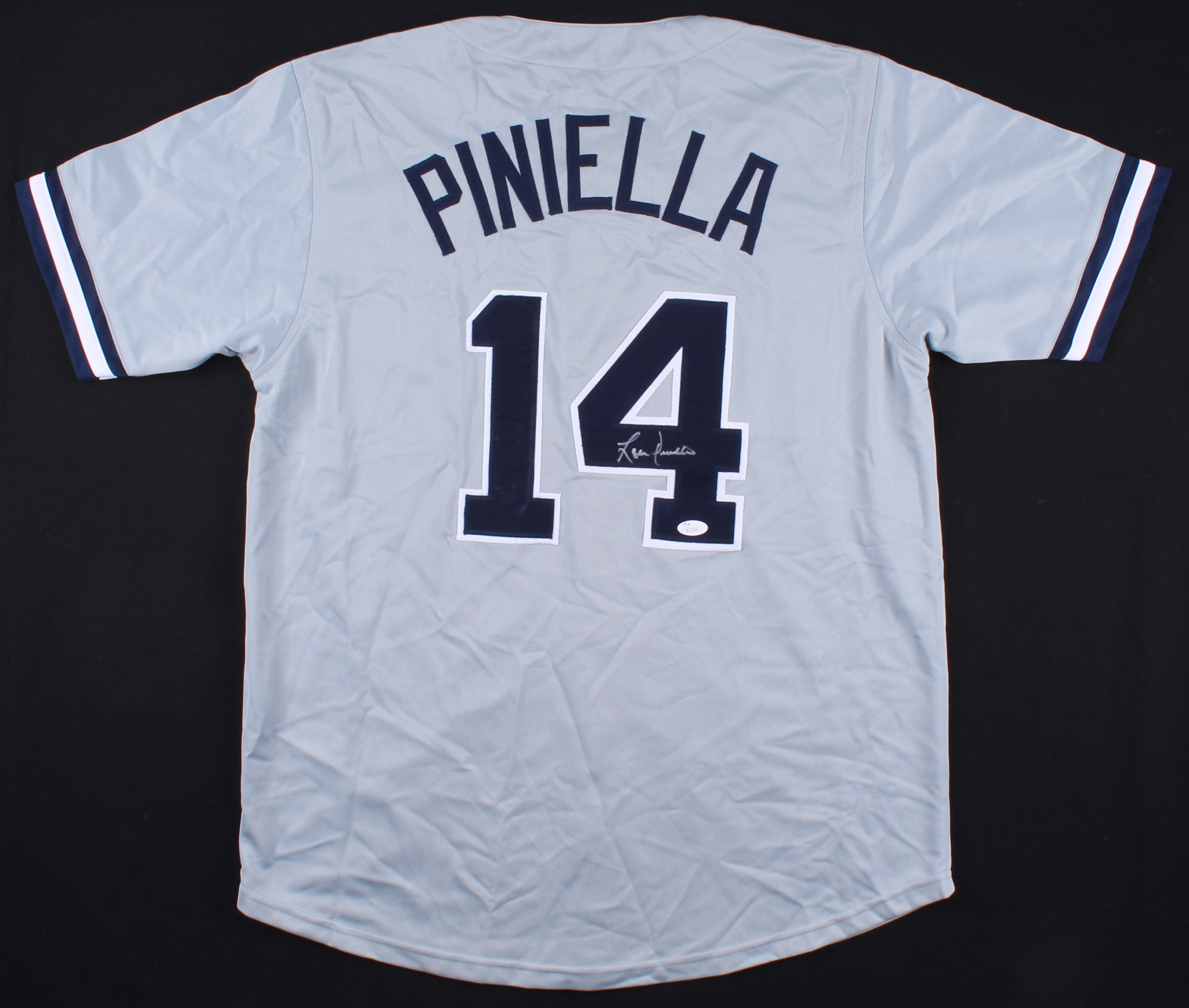 Lou Piniella Signed Jersey (JSA) at PristineAuction.com Lou Piniella Signed Jersey (JSA) at PristineAuction.com
