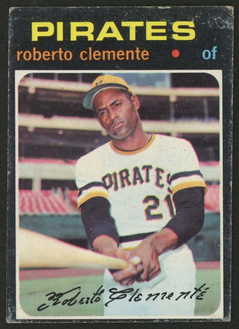 1971 Topps #630 Roberto Clemente at PristineAuction.com 1971 Topps #630 Roberto Clemente at PristineAuction.com
