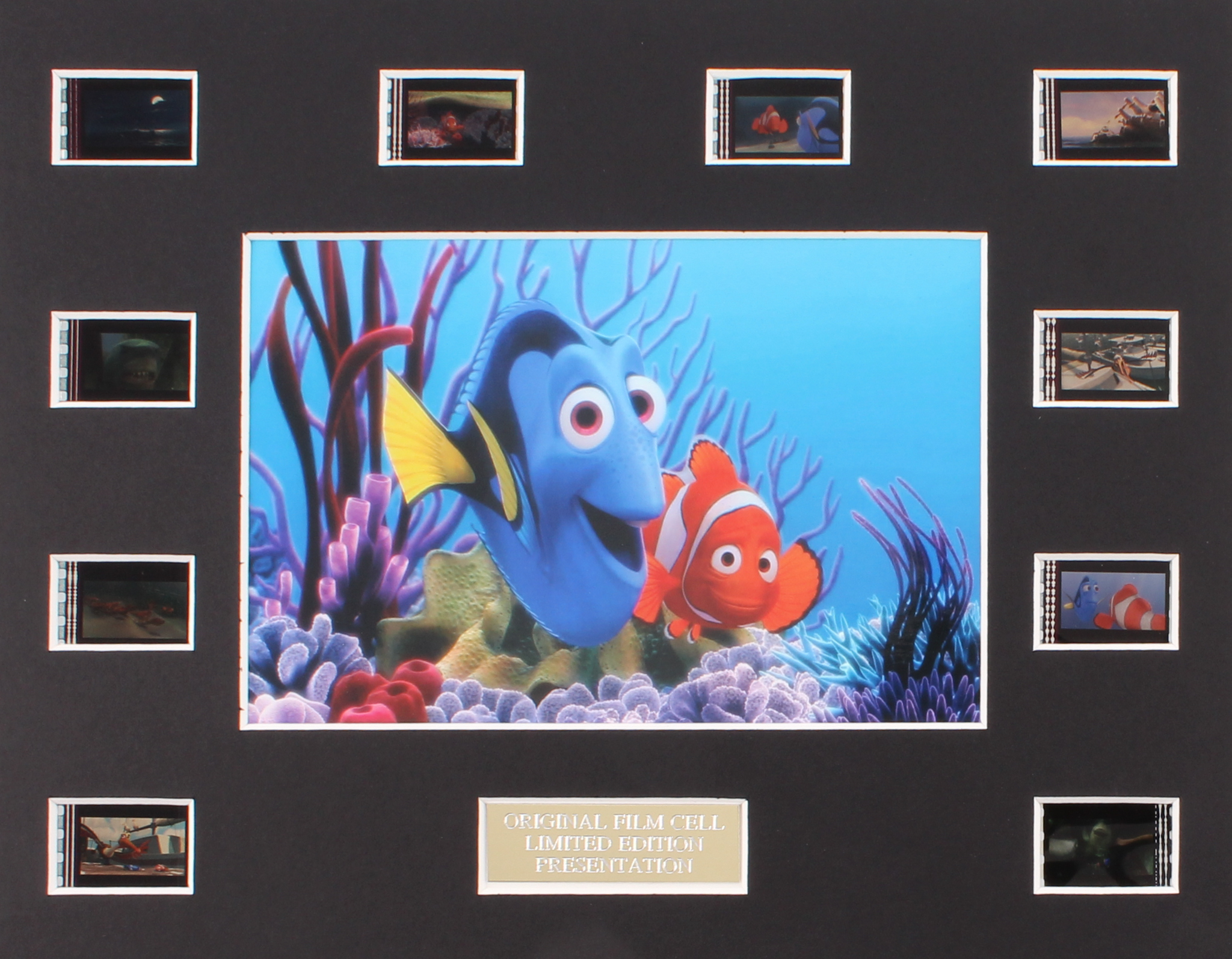 "Finding Nemo" Limited Edition Original Film/Movie Cell Display at PristineAuction.com "Finding Nemo" Limited Edition Original Film/Movie Cell Display at PristineAuction.com