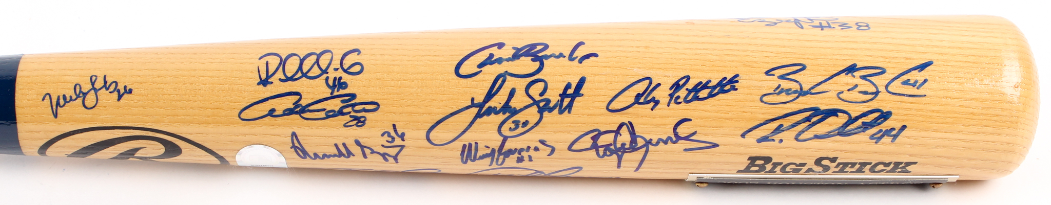 2005 Astros Signed LE Rawlings Big Stick Baseball Bat Signed by (26) With (TriStar Hologram) at PristineAuction.com 2005 Astros Signed LE Rawlings Big Stick Baseball Bat Signed by (26) With (TriStar Hologram) at PristineAuction.com