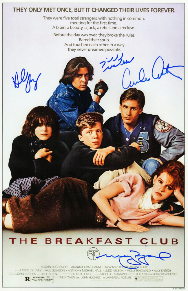 Hollywood Classic Movies Signed 11x17 Movie Posters Mystery Box