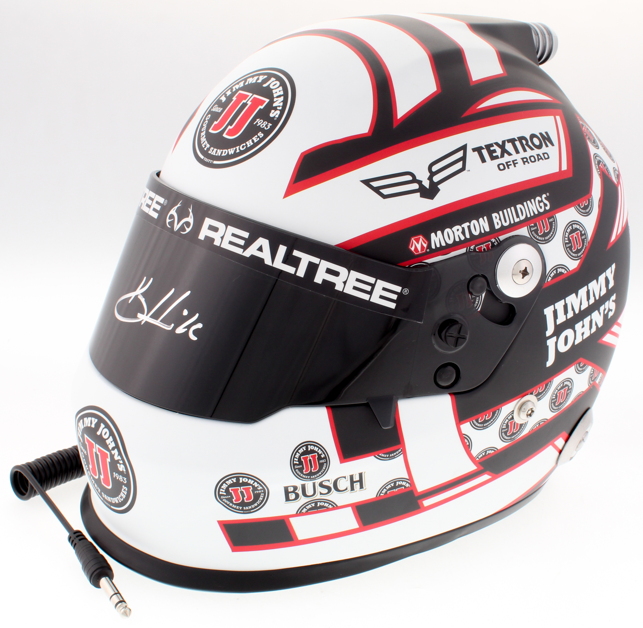 Kevin Harvick Signed 2018 NASCAR Jimmy Johns Full-Size Helmet (PA COA) at PristineAuction.com Kevin Harvick Signed 2018 NASCAR Jimmy Johns Full-Size Helmet (PA COA) at PristineAuction.com