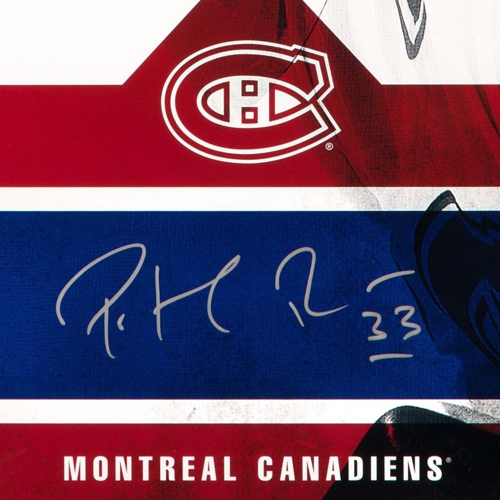 Patrick Roy Signed Canadiens "33" 16x24 Photo(UDA COA) at PristineAuction.com Patrick Roy Signed Canadiens "33" 16x24 Photo(UDA COA) at PristineAuction.com
