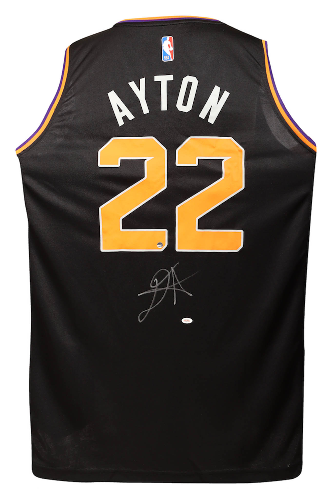 Deandre Ayton Signed Suns Jersey (Game Day Legends COA & Steiner COA) at PristineAuction.com Deandre Ayton Signed Suns Jersey (Game Day Legends COA & Steiner COA) at PristineAuction.com