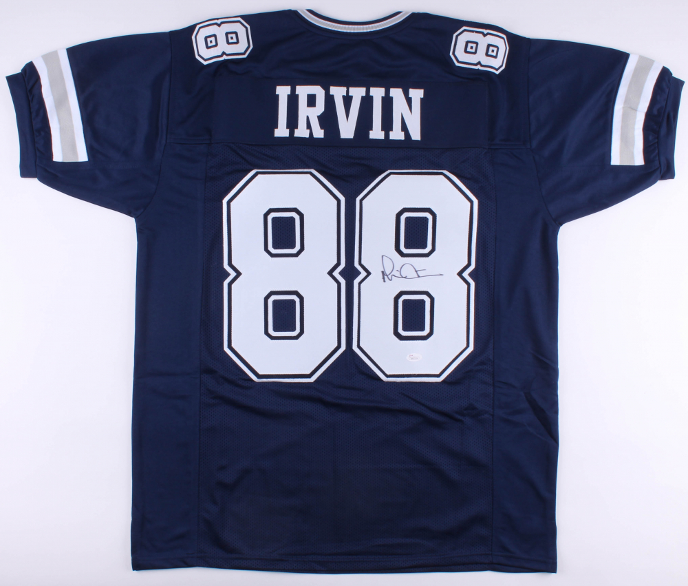 michael irvin autographed jersey