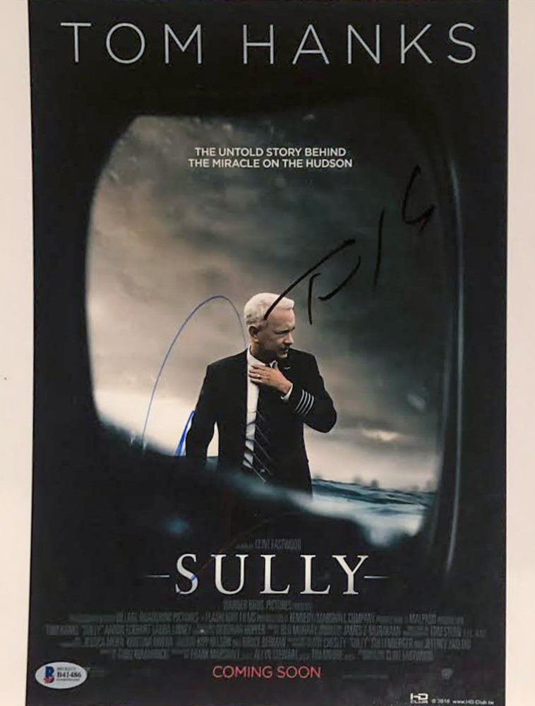 Photo Dédicacée TOM HANKS – Film Seul Au Monde (CAST AWAY) – 11x14 Avec Certificat Beckett