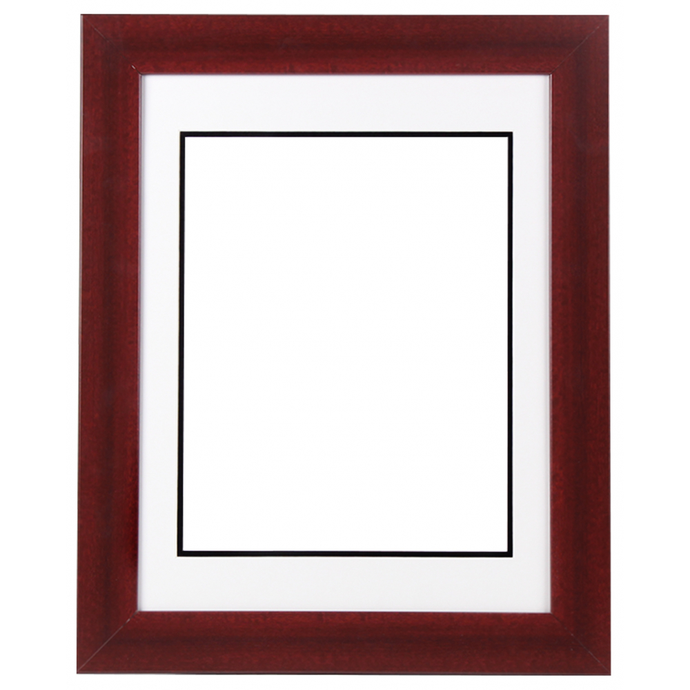 Online Sports Memorabilia Marketplace Pristine Auction Custom Frame For 11x14 Photo Premium Cherry Wood 2 With White Black Double Matting Overall Dimensions 17 5 X 21