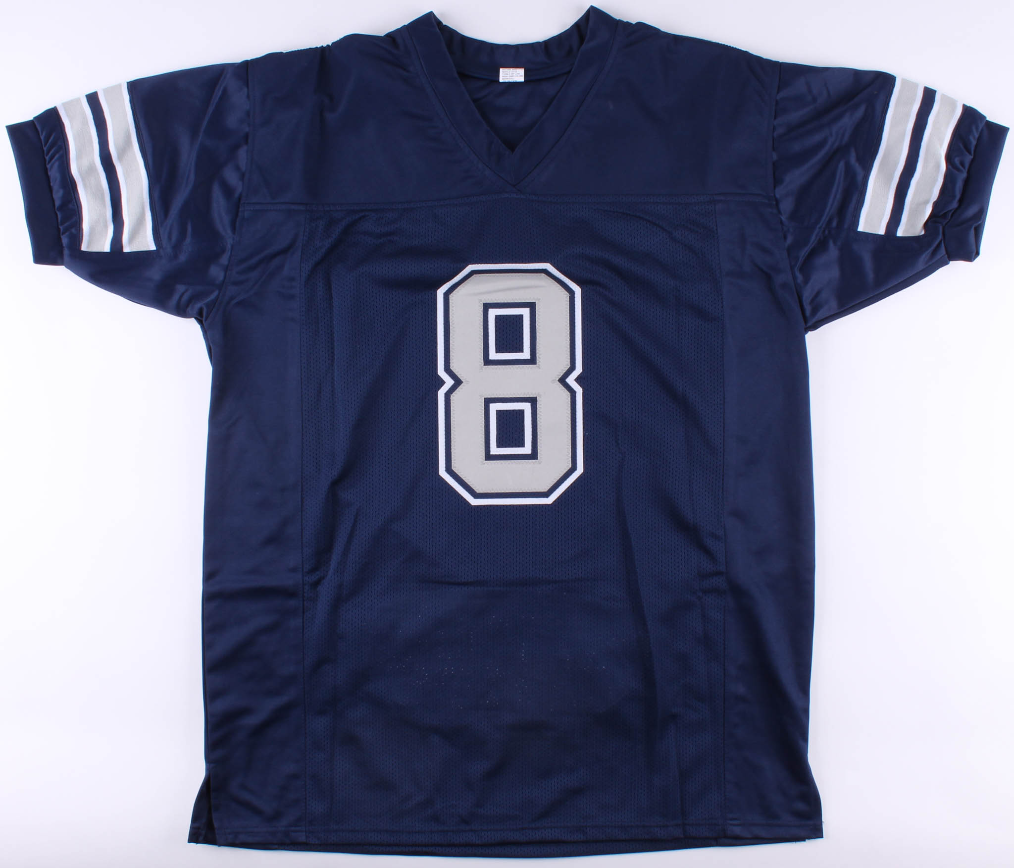 Troy Aikman Signed Career Highlight Stat Jersey (Beckett COA) at PristineAuction.com Troy Aikman Signed Career Highlight Stat Jersey (Beckett COA) at PristineAuction.com