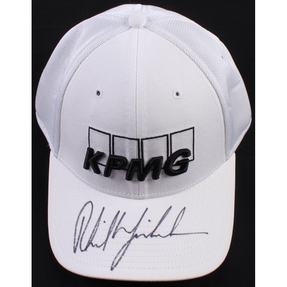 Phil Mickelson Signed KPMG Fitted Hat (JSA COA) Pristine Auction