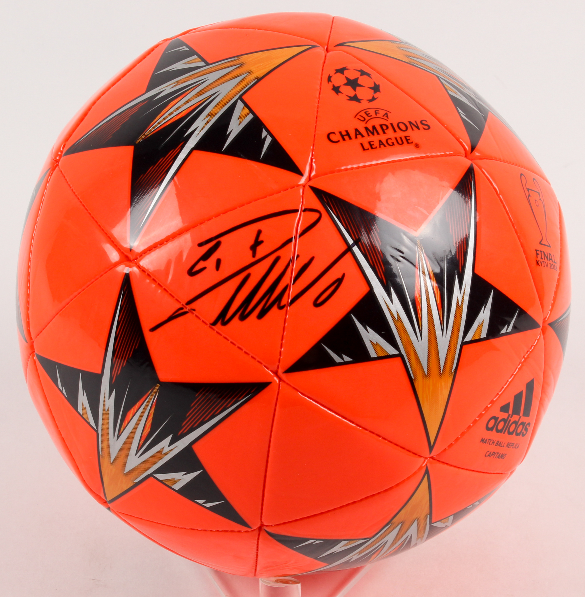 Cristiano Ronaldo Signed 2018 Champions League Final Soccer Ball (Beckett COA) at PristineAuction.com Cristiano Ronaldo Signed 2018 Champions League Final Soccer Ball (Beckett COA) at PristineAuction.com