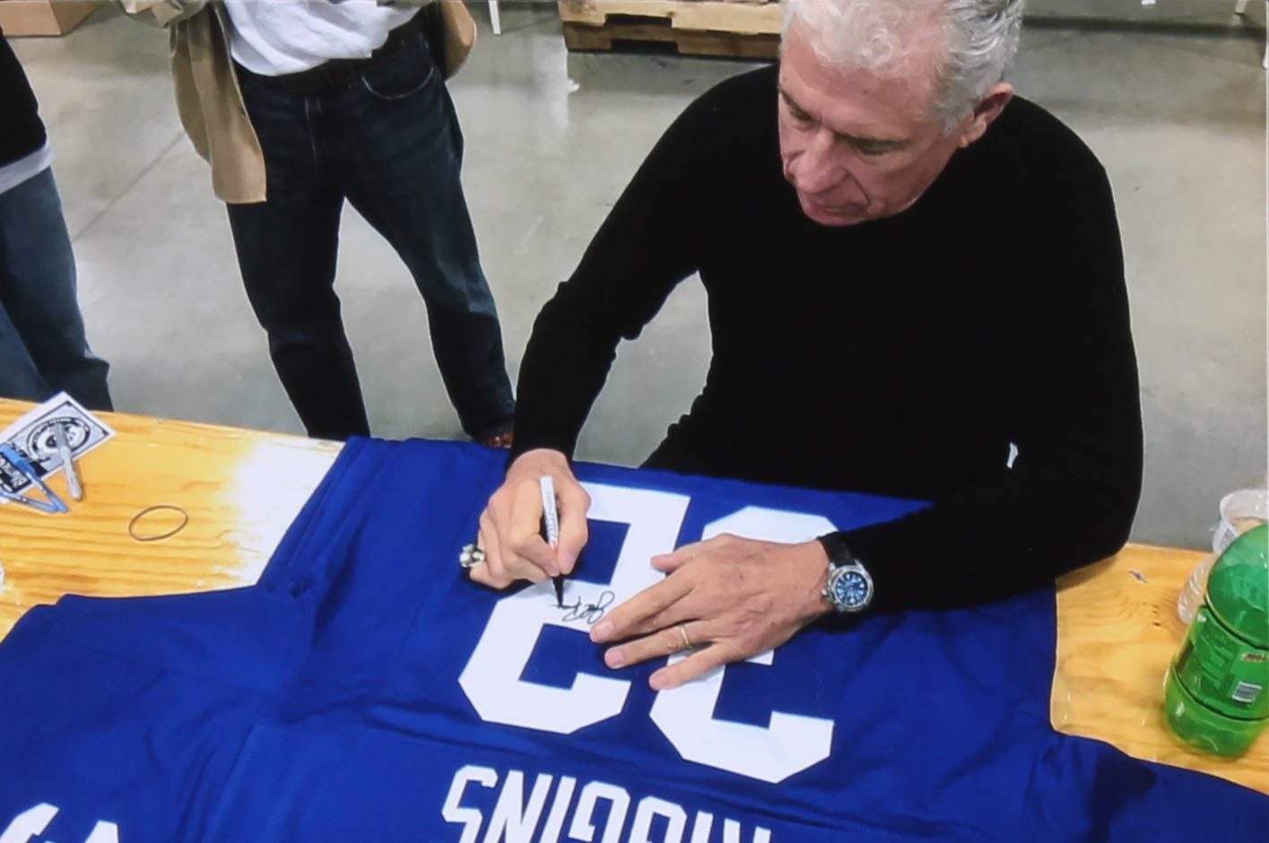 John Riggins Signing John Riggins Signed Kansas Jayhawks Jersey (Radtke COA) | Pristine Auction