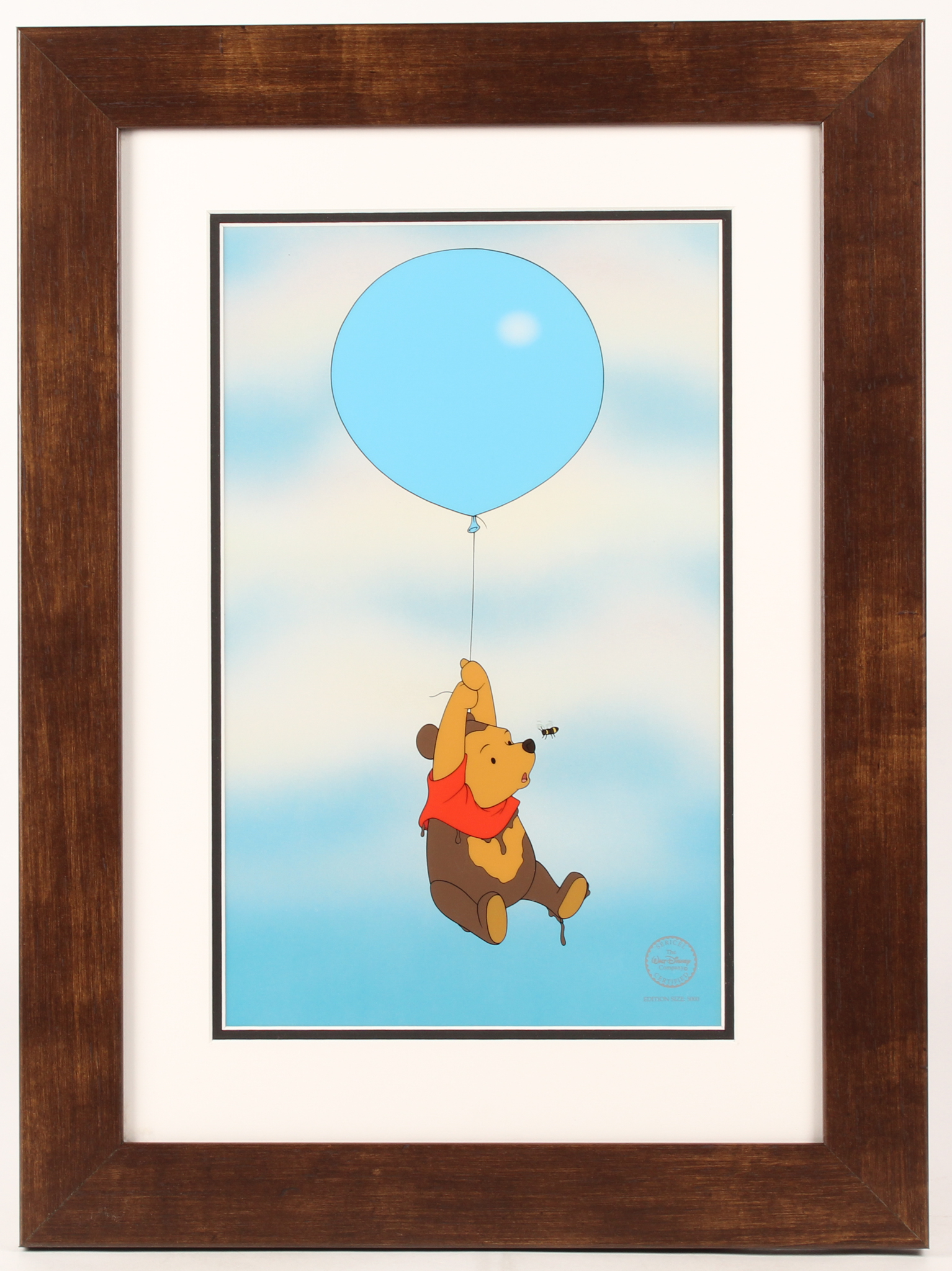 Disney - Winnie the Pooh and the Honey Tree "Silly Old Bear" Limited Edition Animation Sericel (Custom Framed to 17.5x23.5) (Disney COA) at PristineAuction.com Disney - Winnie the Pooh and the Honey Tree "Silly Old Bear" Limited Edition Animation Sericel (Custom Framed to 17.5x23.5) (Disney COA) at PristineAuction.com