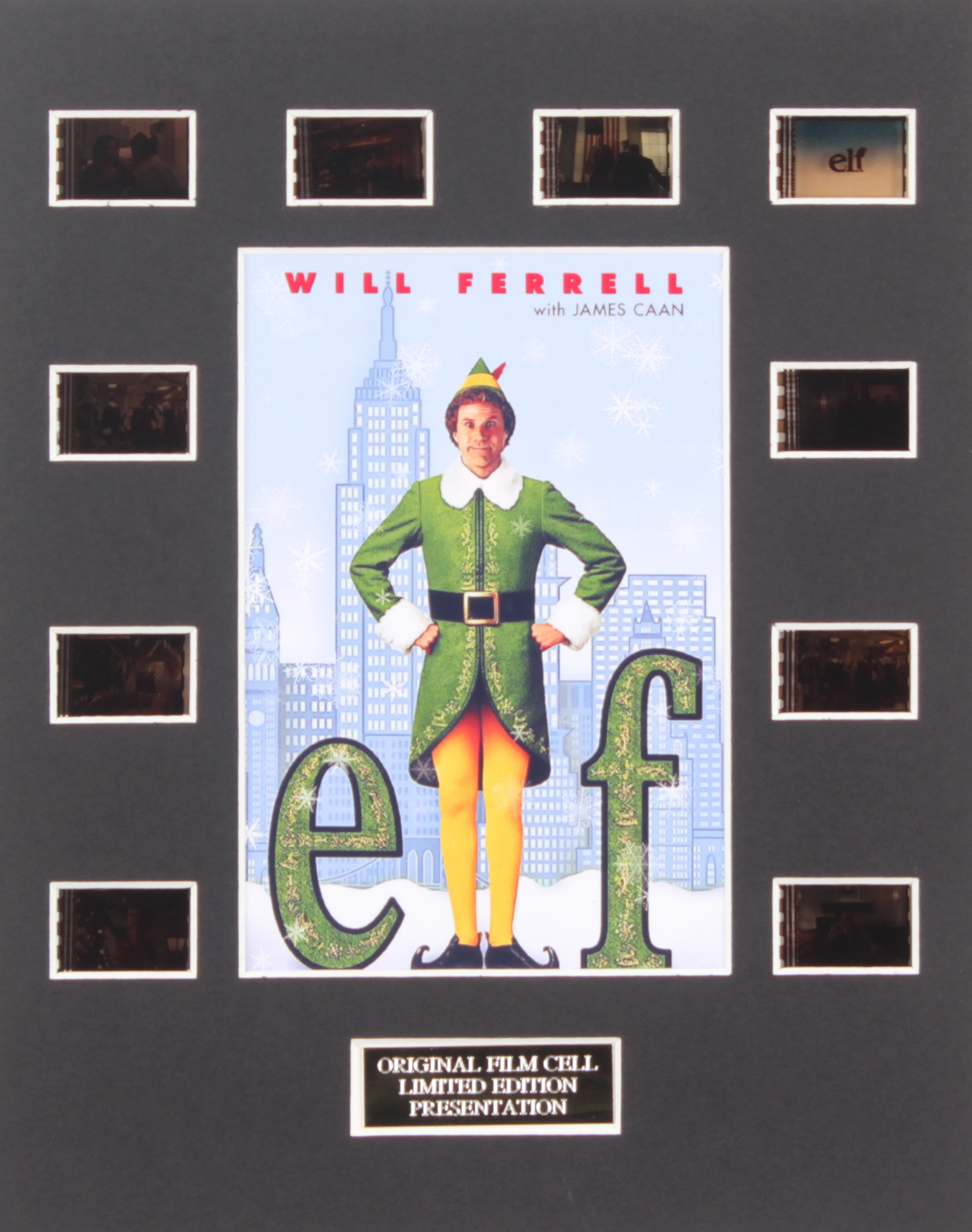 "Elf" Limited Edition Original Film/Movie Cell Display at PristineAuction.com "Elf" Limited Edition Original Film/Movie Cell Display at PristineAuction.com
