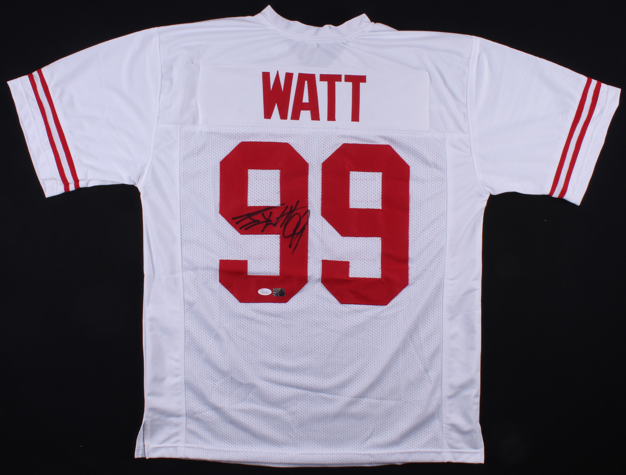 J. J. Watt Signed Jersey (JSA COA & Watt Hologram) at PristineAuction.com J. J. Watt Signed Jersey (JSA COA & Watt Hologram) at PristineAuction.com