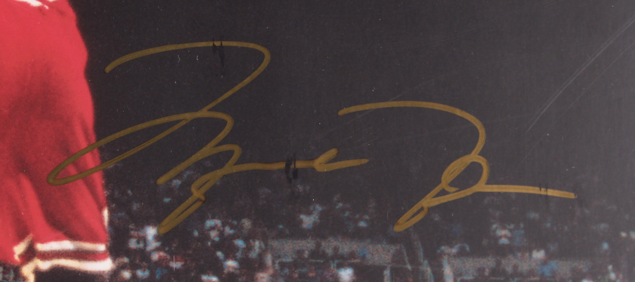 Michael Jordan Signed LE Bulls 31x48x5 Custom Framed Shadowbox Display with 1998 Game-Used NBA Finals Floor Piece (UDA Hologram) at PristineAuction.com Michael Jordan Signed LE Bulls 31x48x5 Custom Framed Shadowbox Display with 1998 Game-Used NBA Finals Floor Piece (UDA Hologram) at PristineAuction.com