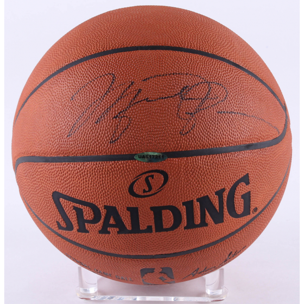 signed michael jordan ball