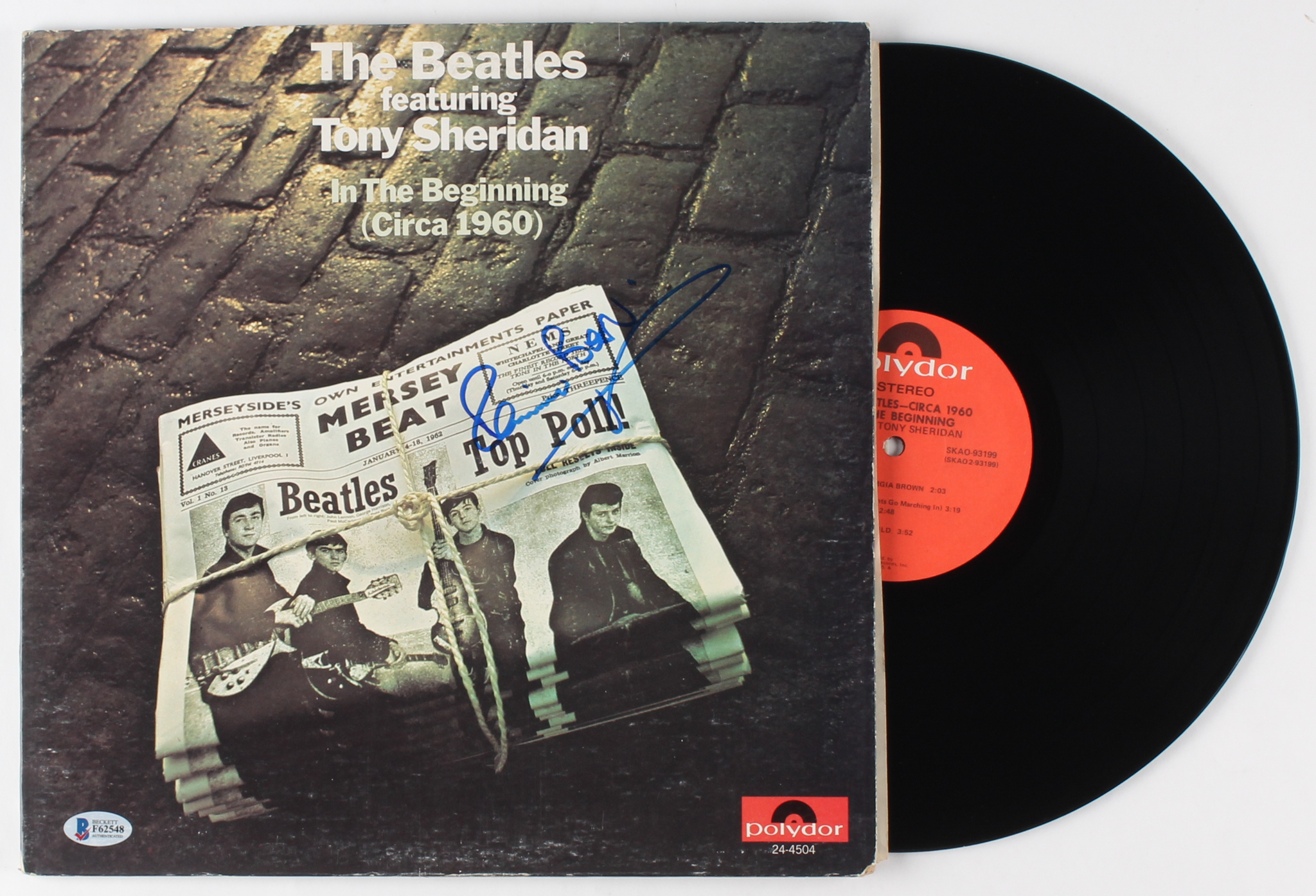 Pete Best Signed "In the Beginning" Vinyl Record Album (Beckett COA) at PristineAuction.com Pete Best Signed "In the Beginning" Vinyl Record Album (Beckett COA) at PristineAuction.com