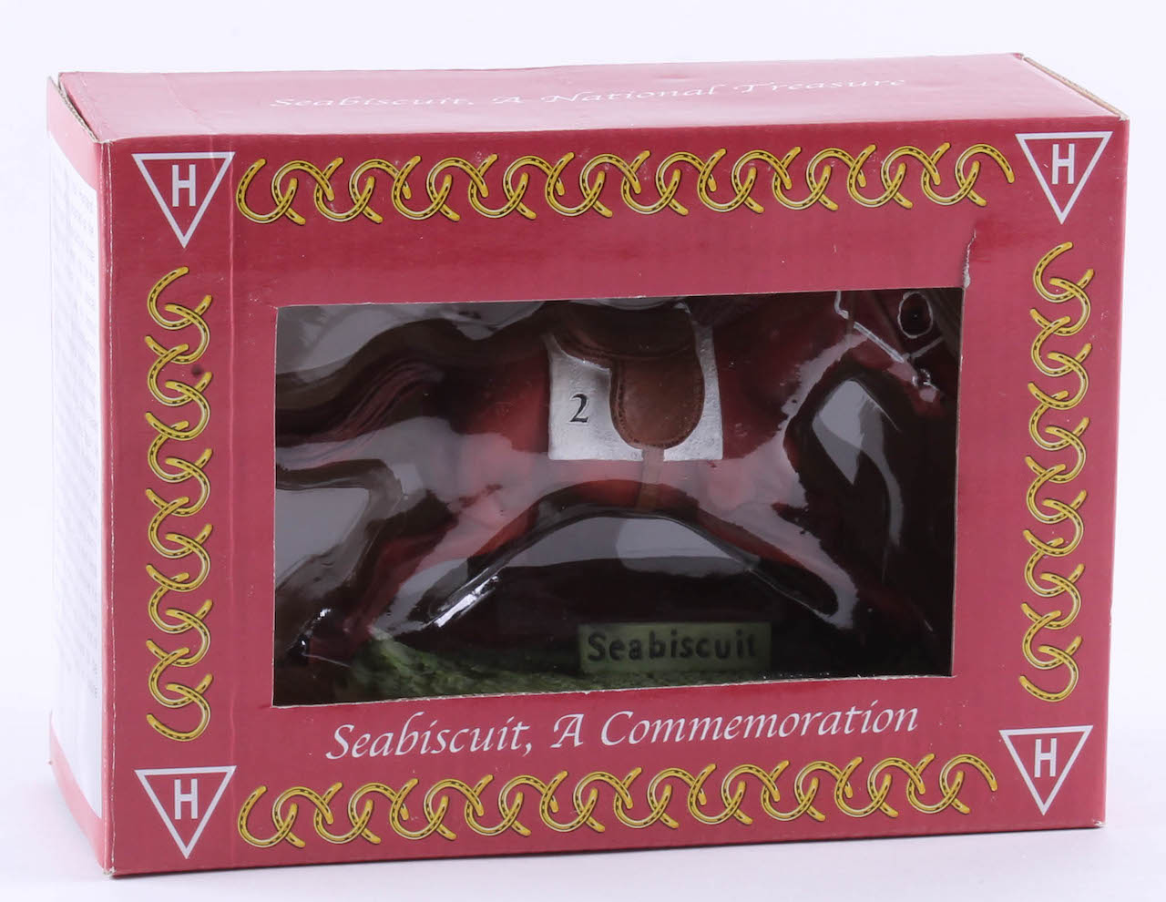 Hartland Commemorative Seabiscuit Horse Figure at PristineAuction.com Hartland Commemorative Seabiscuit Horse Figure at PristineAuction.com