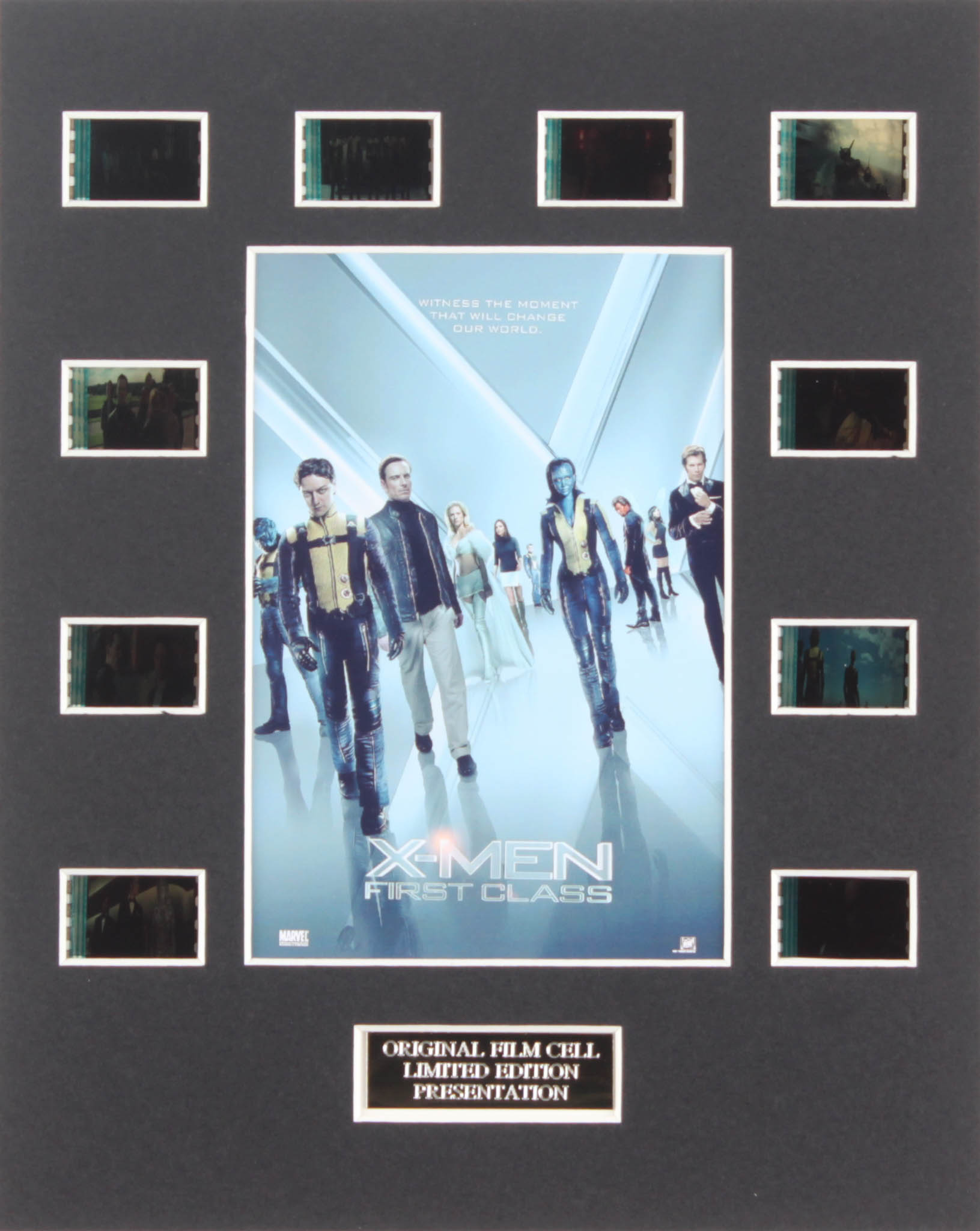 "X-Men First Class" Limited Edition Original Film / Movie Cell Display at PristineAuction.com "X-Men First Class" Limited Edition Original Film / Movie Cell Display at PristineAuction.com