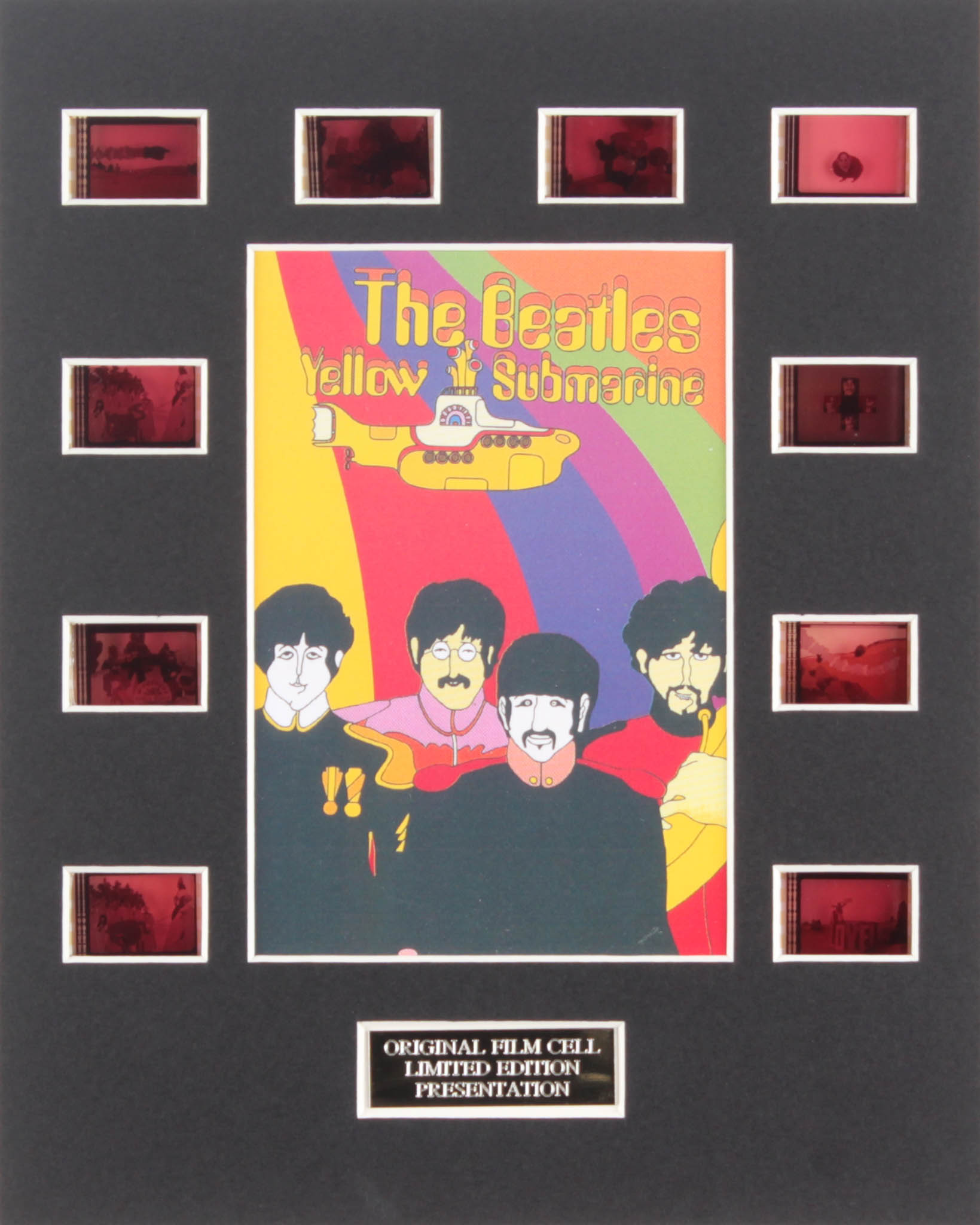 "The Beatles: Yellow Submarine" LE Original Film / Movie Cell Display at PristineAuction.com "The Beatles: Yellow Submarine" LE Original Film / Movie Cell Display at PristineAuction.com