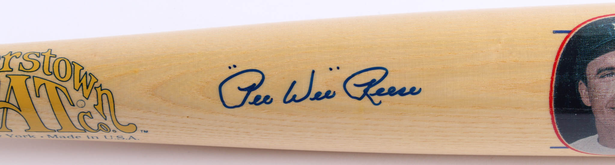 Pee Wee Reese Signed Commemorative Cooperstown Baseball Bat (PSA COA) at PristineAuction.com Pee Wee Reese Signed Commemorative Cooperstown Baseball Bat (PSA COA) at PristineAuction.com