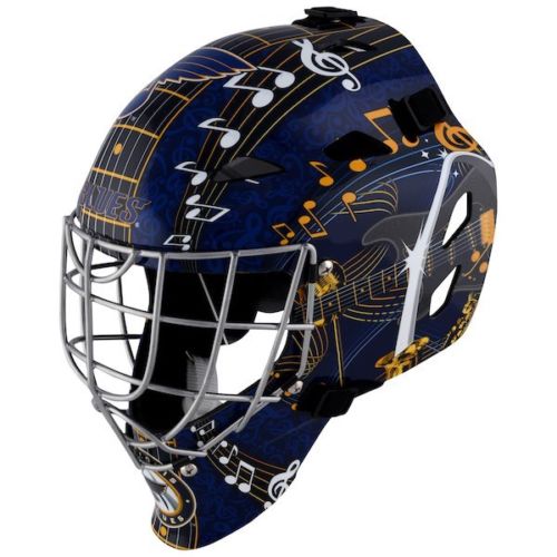 Martin Brodeur Signed St. Louis Blues Full-Size Goalie Mask (Fanatics Hologram) at PristineAuction.com Martin Brodeur Signed St. Louis Blues Full-Size Goalie Mask (Fanatics Hologram) at PristineAuction.com