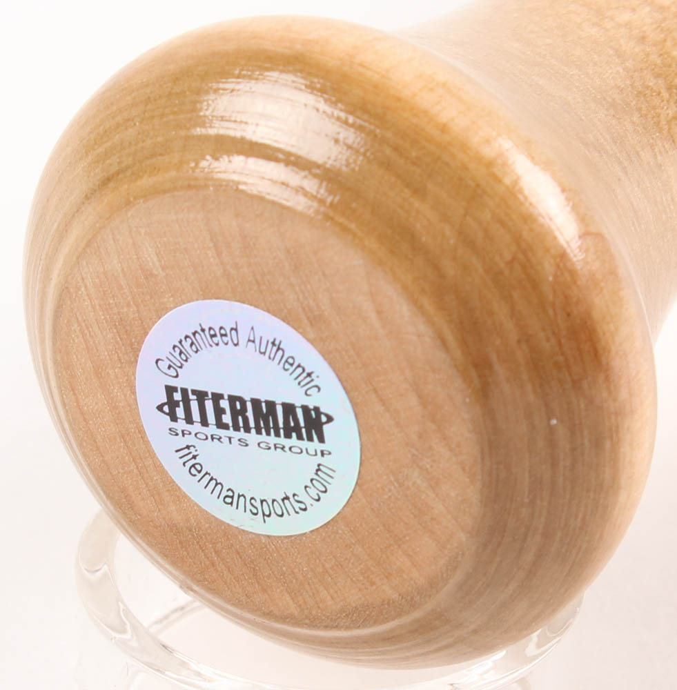 "The Sandlot" Young Bat Company Baseball bat signed by (6) with Tom Guiry, Chauncey Leopardi, Marty York, Shane Obedzinski (Fiterman Hologram) at PristineAuction.com "The Sandlot" Young Bat Company Baseball bat signed by (6) with Tom Guiry, Chauncey Leopardi, Marty York, Shane Obedzinski (Fiterman Hologram) at PristineAuction.com