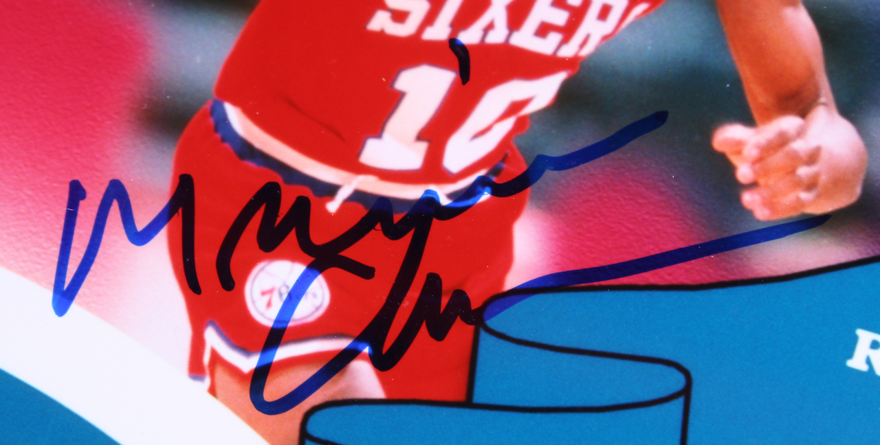 1983 NBA Champion 76ers Signed 17x23.5 Custom Framed Photo Display Team-Signed by (9) with Julius Erving, Moses Malone, Maurice Cheeks, Bobby Jones, Clint Richardson (TriStar Hologram & JSA ALOA) at PristineAuction.com 1983 NBA Champion 76ers Signed 17x23.5 Custom Framed Photo Display Team-Signed by (9) with Julius Erving, Moses Malone, Maurice Cheeks, Bobby Jones, Clint Richardson (TriStar Hologram & JSA ALOA) at PristineAuction.com