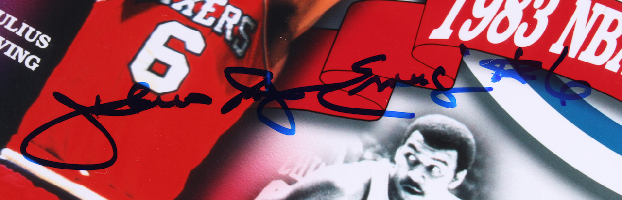 1983 NBA Champion 76ers Signed 17x23.5 Custom Framed Photo Display Team-Signed by (9) with Julius Erving, Moses Malone, Maurice Cheeks, Bobby Jones, Clint Richardson (TriStar Hologram & JSA ALOA) at PristineAuction.com 1983 NBA Champion 76ers Signed 17x23.5 Custom Framed Photo Display Team-Signed by (9) with Julius Erving, Moses Malone, Maurice Cheeks, Bobby Jones, Clint Richardson (TriStar Hologram & JSA ALOA) at PristineAuction.com