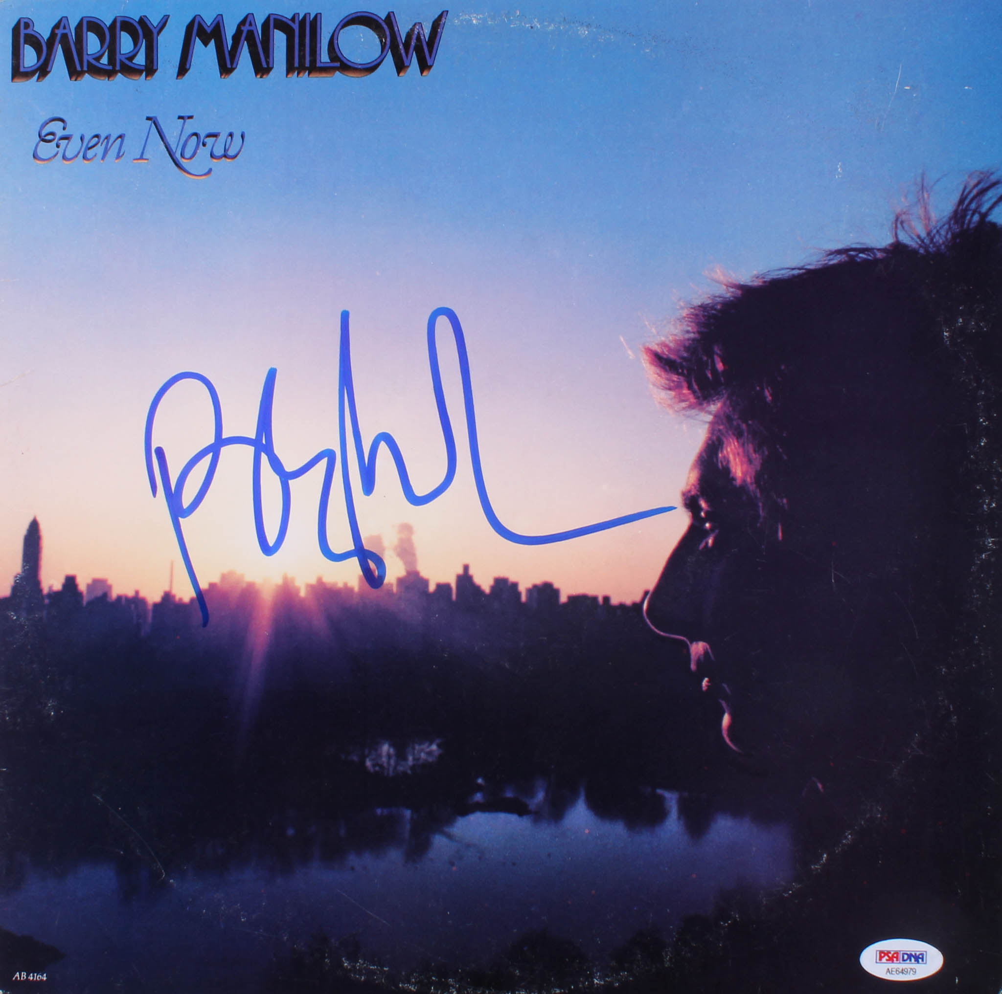 Barry Manilow Signed "Even Now" Vinyl Record Album (PSA COA) at PristineAuction.com Barry Manilow Signed "Even Now" Vinyl Record Album (PSA COA) at PristineAuction.com