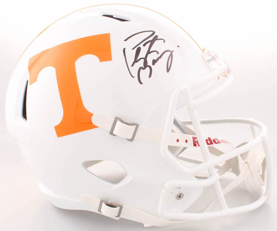 Peyton Manning Signed Tennessee Volunteers Full-Size Speed Helmet (Fanatics Hologram) at PristineAuction.com Peyton Manning Signed Tennessee Volunteers Full-Size Speed Helmet (Fanatics Hologram) at PristineAuction.com