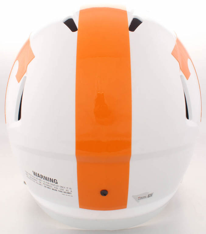Peyton Manning Signed Tennessee Volunteers Full-Size Speed Helmet (Fanatics Hologram) at PristineAuction.com Peyton Manning Signed Tennessee Volunteers Full-Size Speed Helmet (Fanatics Hologram) at PristineAuction.com