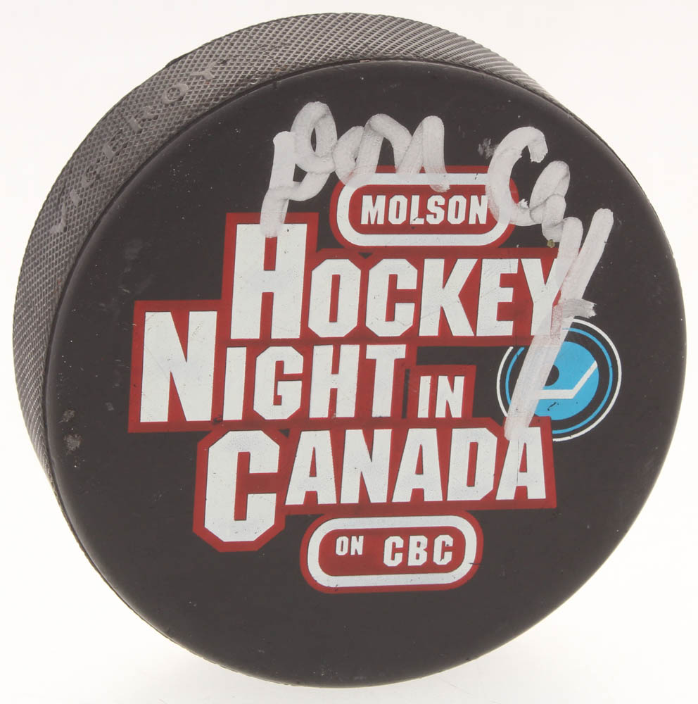 Don Cherry Signed Team CBC Sports Logo Hockey Puck (JSA COA) at PristineAuction.com Don Cherry Signed Team CBC Sports Logo Hockey Puck (JSA COA) at PristineAuction.com