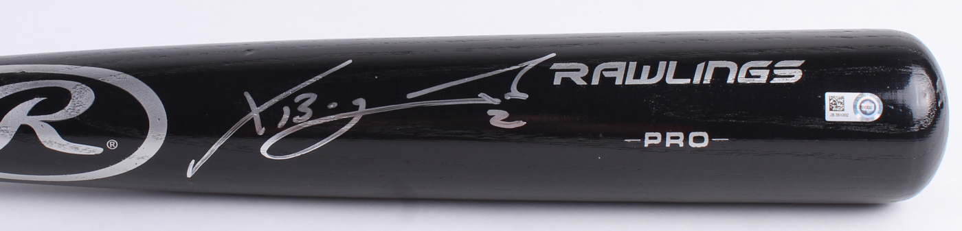 Xander Bogaerts Signed Rawlings Pro Baseball Bat (MLB Hologram) at PristineAuction.com Xander Bogaerts Signed Rawlings Pro Baseball Bat (MLB Hologram) at PristineAuction.com