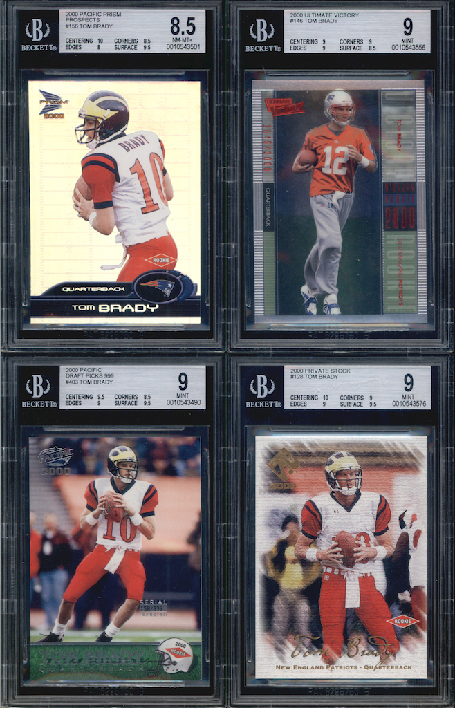 “The Brady Box” TOM BRADY Mystery Box – (20) Cards + a PSA 10 or Graded RC! at PristineAuction.com “The Brady Box” TOM BRADY Mystery Box – (20) Cards + a PSA 10 or Graded RC! at PristineAuction.com