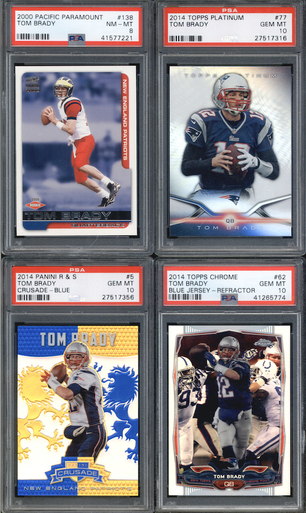 “The Brady Box” TOM BRADY Mystery Box – (20) Cards + a PSA 10 or Graded RC! at PristineAuction.com “The Brady Box” TOM BRADY Mystery Box – (20) Cards + a PSA 10 or Graded RC! at PristineAuction.com