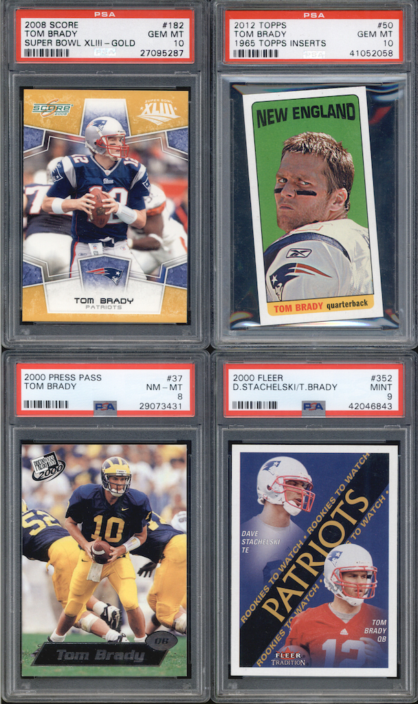 “The Brady Box” TOM BRADY Mystery Box – (20) Cards + a PSA 10 or Graded RC! at PristineAuction.com “The Brady Box” TOM BRADY Mystery Box – (20) Cards + a PSA 10 or Graded RC! at PristineAuction.com