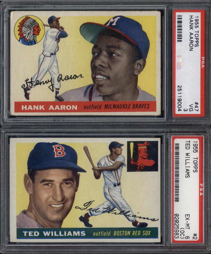 “1955 Topps Baseball SUPER PACK” - Mystery Box - (3) Cards Per Pack! PSA & SGC Graded! at PristineAuction.com “1955 Topps Baseball SUPER PACK” - Mystery Box - (3) Cards Per Pack! PSA & SGC Graded! at PristineAuction.com