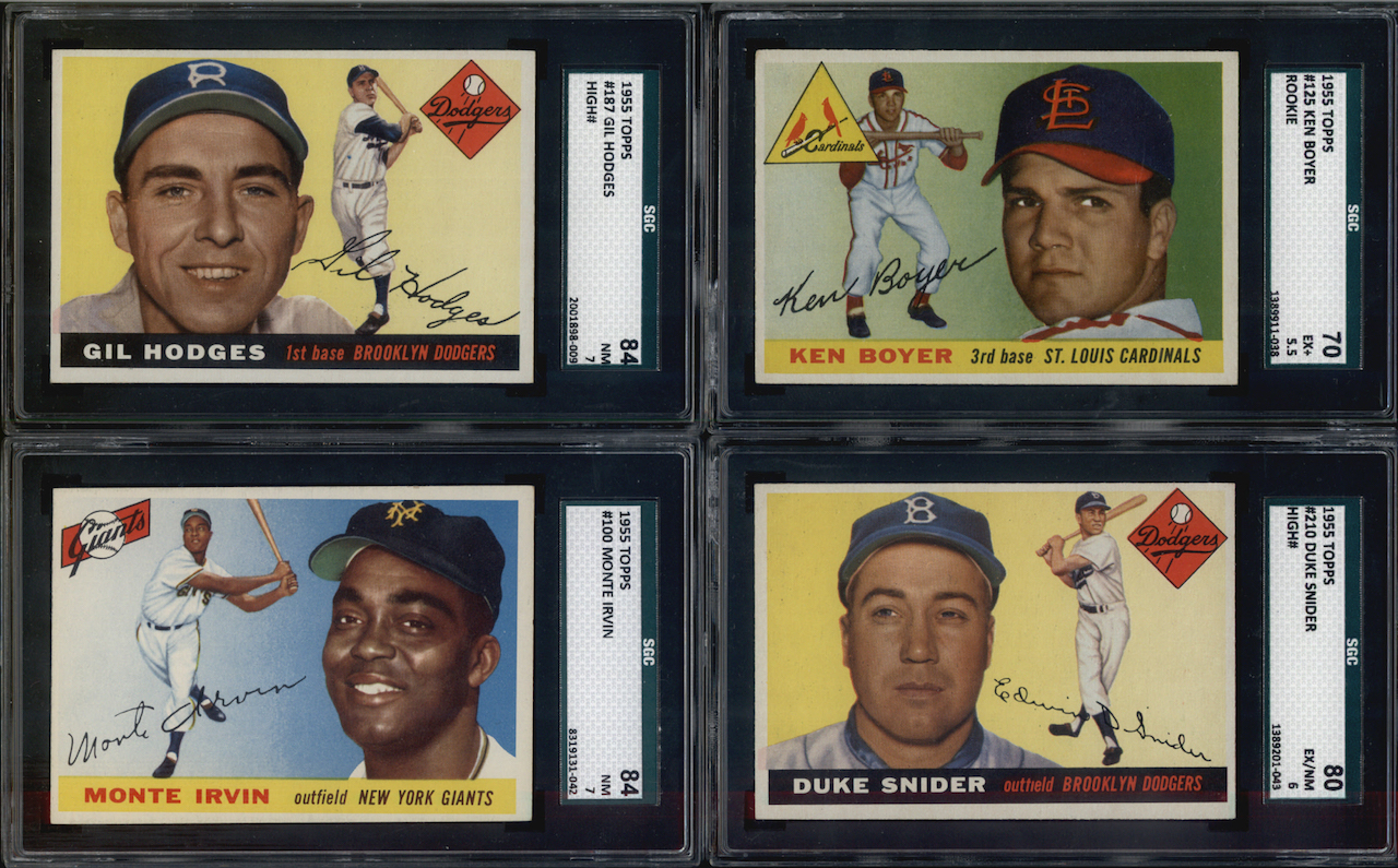 “1955 Topps Baseball SUPER PACK” - Mystery Box - (3) Cards Per Pack! PSA & SGC Graded! at PristineAuction.com “1955 Topps Baseball SUPER PACK” - Mystery Box - (3) Cards Per Pack! PSA & SGC Graded! at PristineAuction.com