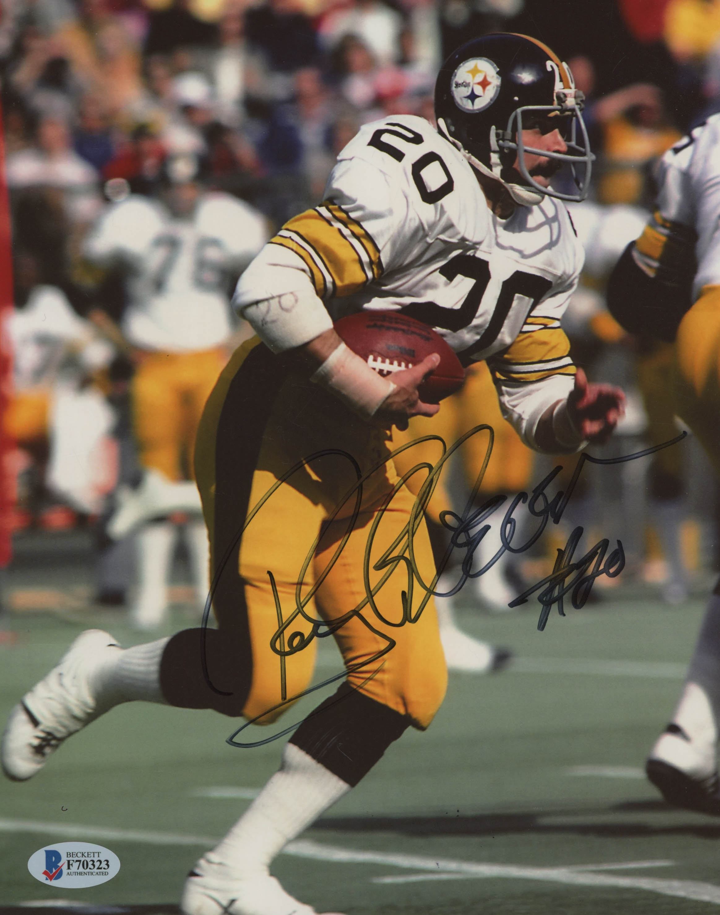 Rocky Bleier Signed Steelers 8x10 Photo (Beckett COA) at PristineAuction.com Rocky Bleier Signed Steelers 8x10 Photo (Beckett COA) at PristineAuction.com