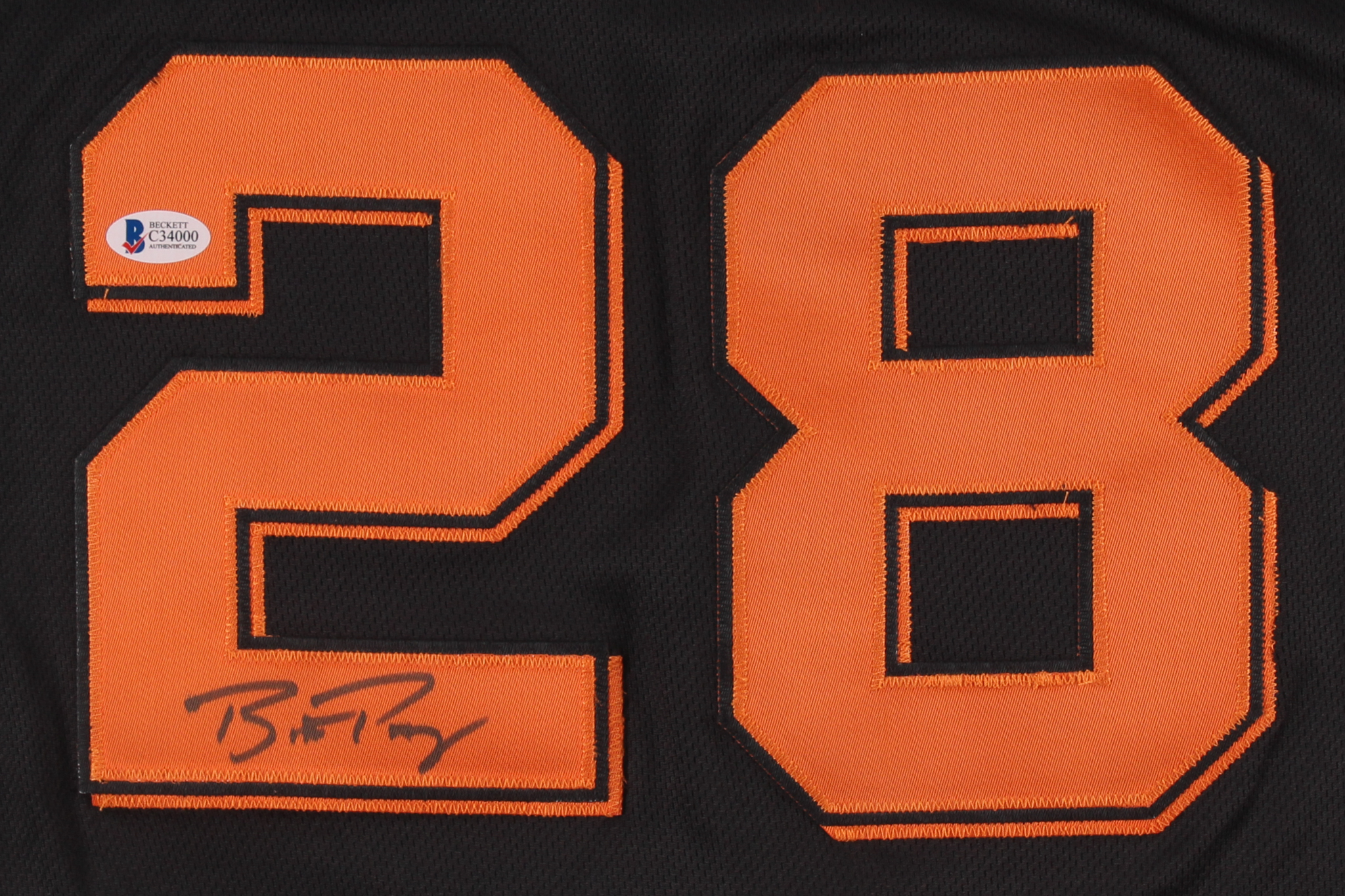 Buster Posey Signed San Francisco Giants Jersey (Beckett COA) at PristineAuction.com Buster Posey Signed San Francisco Giants Jersey (Beckett COA) at PristineAuction.com