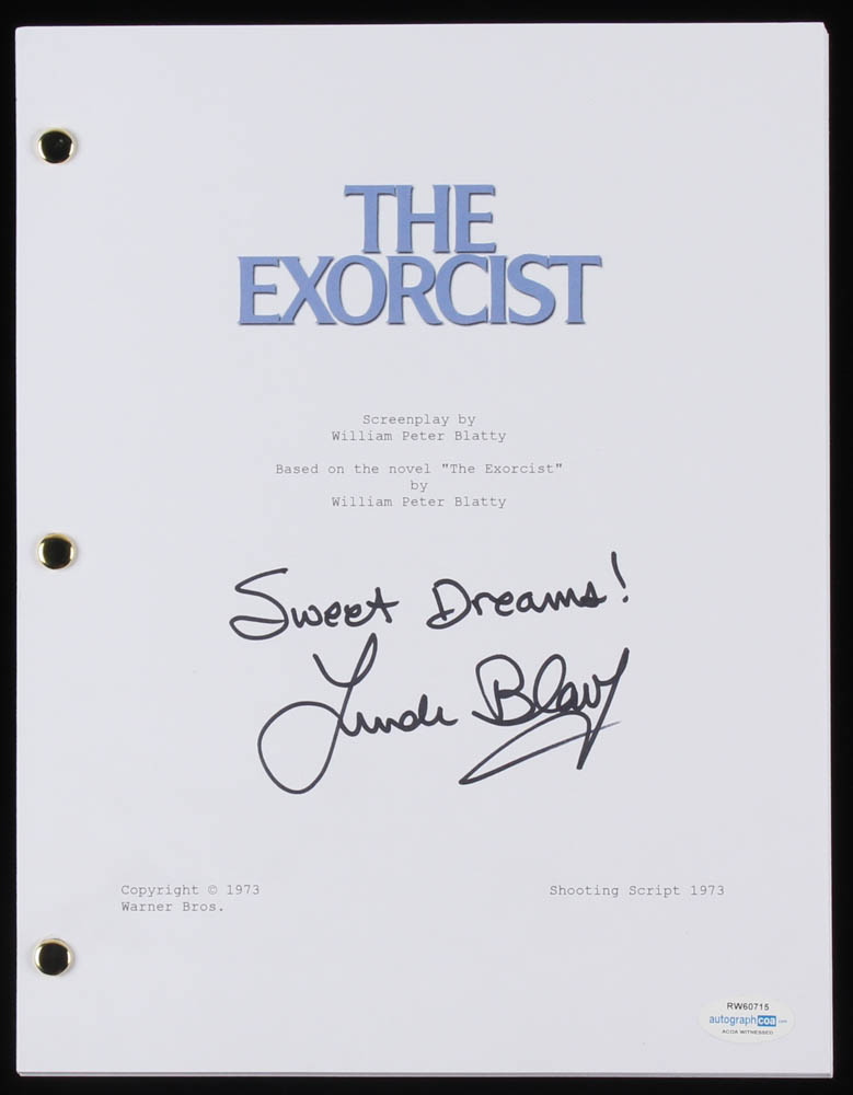 Linda Blair Signed 