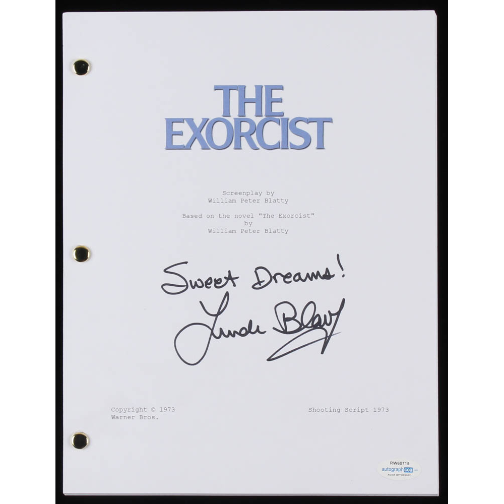 Linda Blair Signed