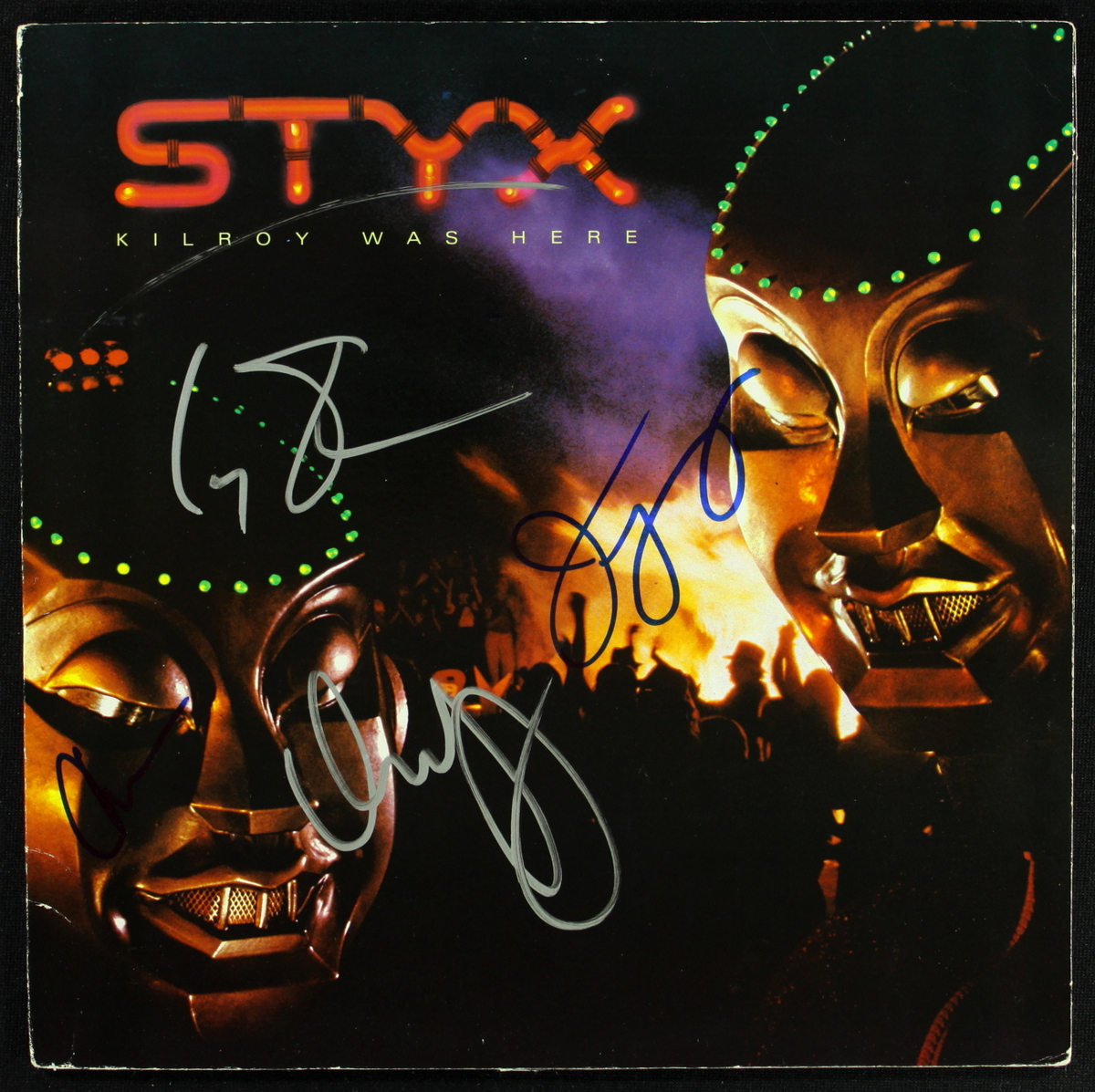 STYX アナログレコード名盤2枚 未開封 KILROY WAS HERE Kilroy Was