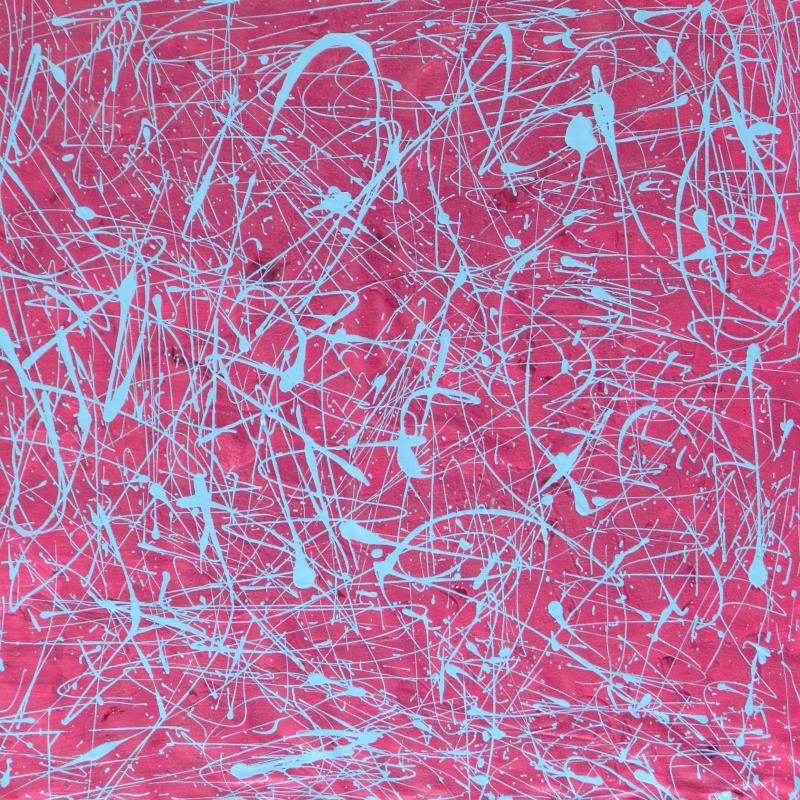 Renatta Signed "The Cat" 30x30 Original Mixed Media Acrylic & Sand on Canvas at PristineAuction.com Renatta Signed "The Cat" 30x30 Original Mixed Media Acrylic & Sand on Canvas at PristineAuction.com