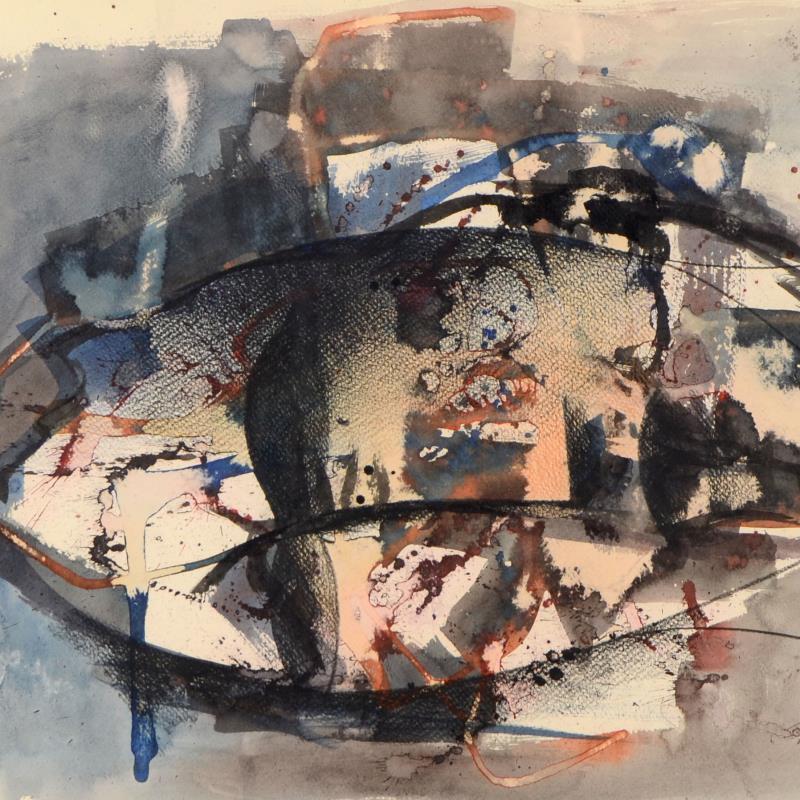 Neal Doty Signed 33x27 Custom Framed Original Acrylic Painting at PristineAuction.com Neal Doty Signed 33x27 Custom Framed Original Acrylic Painting at PristineAuction.com