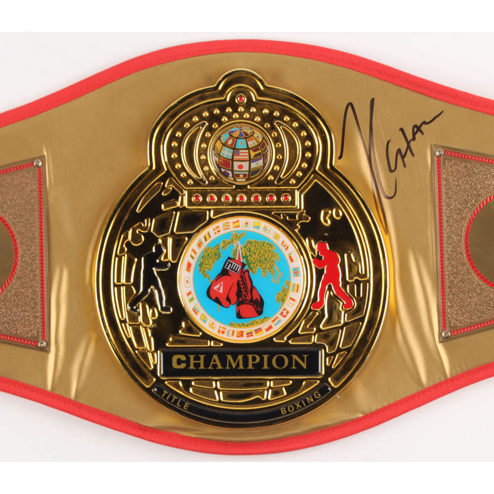 Julio Cesar Chavez Signed World Boxing Association Belt (PSA COA) Pristine Auction