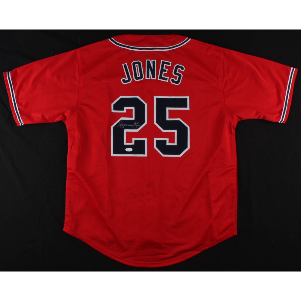Andruw Jones Signed Jersey (JSA COA) Pristine Auction